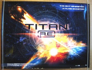  Titan A.E. UK Poster