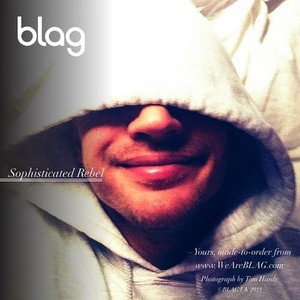  Tom Hardy in the new BLAG sophisticated rebel hoodie