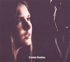  With Stefan, she was home.