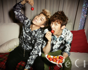  Wooyoung & Jo Kwon for 'CeCi'