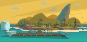  the island of total drama all звезда