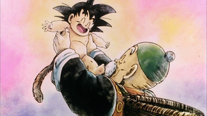 *Goku & Granpa Gohan*