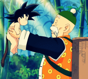  *Goku & Granpa Gohan*