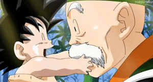  *Goku & Granpa Gohan*