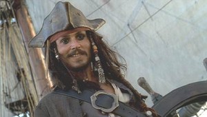  A sweet smile from Captain ack Sparrow