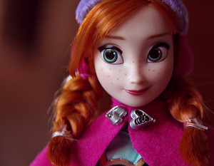  Anna 迪士尼 Store doll's details