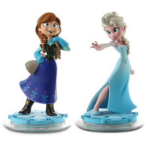  Anna and Elsa in 디즈니 Infinity