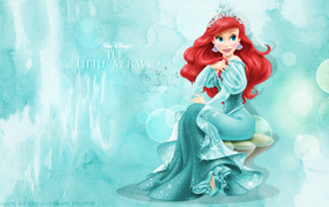  Walt 디즈니 바탕화면 - Princess Ariel