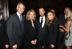  Attending a private reception hosted da Vacheron Constantin and AFPOB to Honor Benjamin Millepied