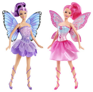  Barbie Mariposa and the Fairy Princess poupées