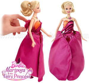  búp bê barbie Mariposa and the Fairy Princess búp bê