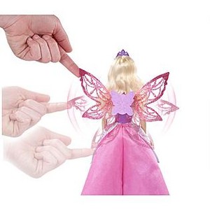  Barbie Mariposa and the Fairy Princess mga manika