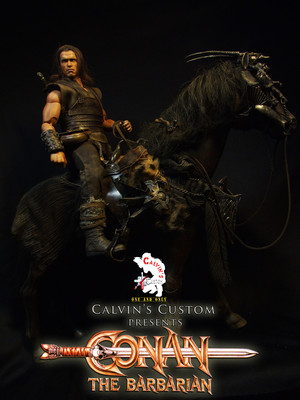 Calvin's Custom One Sixth scale Conan the Barbarian custom figure 