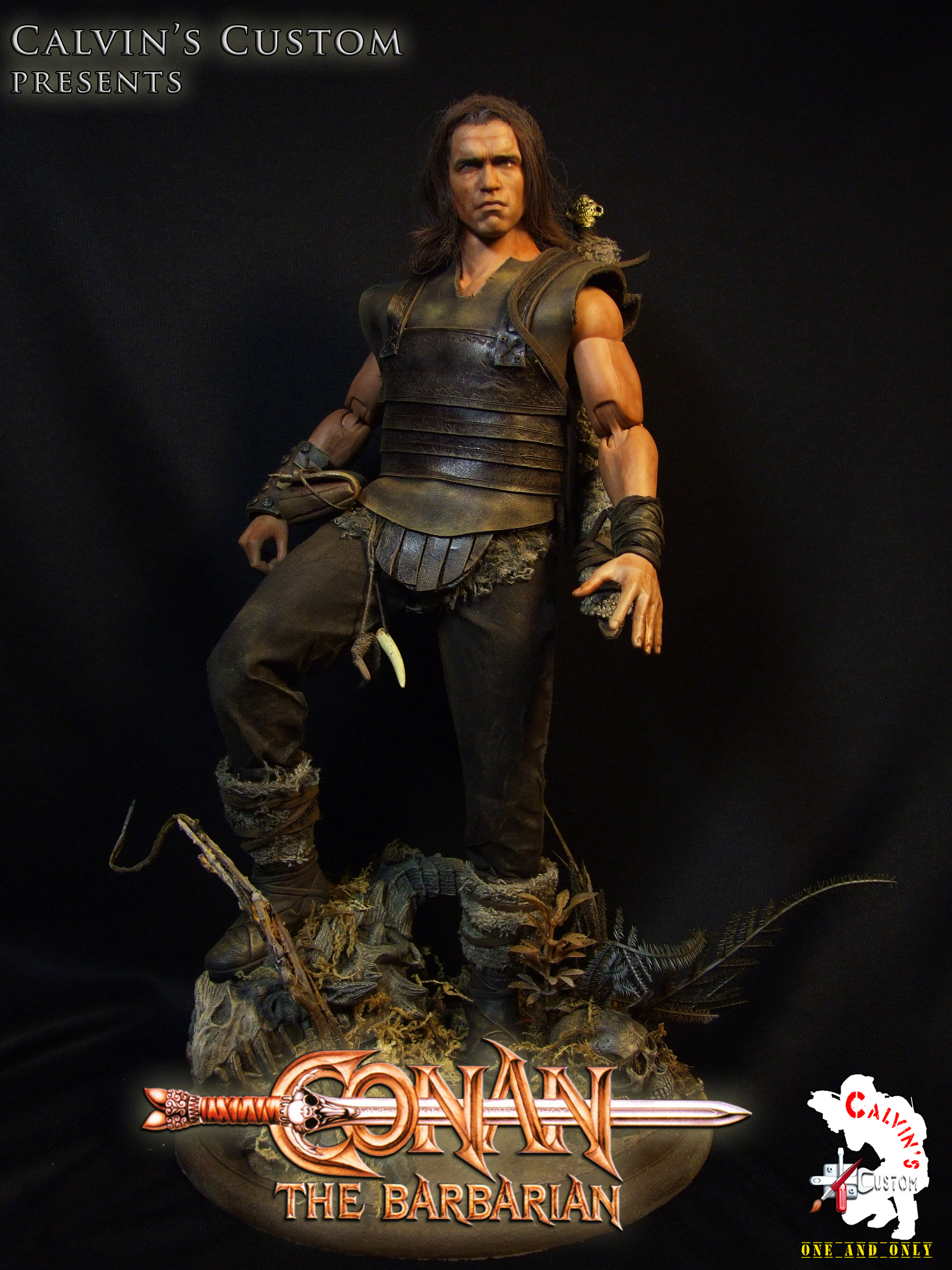 Calvin's Custom One Sixth scale Conan the Barbarian custom figure 