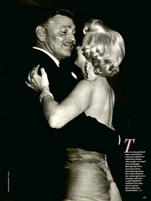  Clark and Marilyn first met in 1954