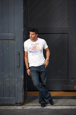  David Boreanaz at the 2013 raposa Image Campaign.