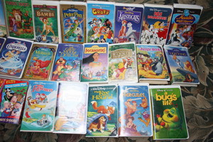  Disney VHS Tape Collection #2