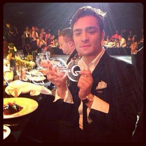  Ed Westwick at the 2013 GQ China Men of the năm Award ceremony