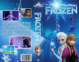  겨울왕국 Fanmade DVD Cover