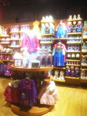  Frozen Merchandise at the Disney Store