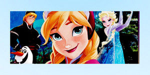  Anna, Elsa, Kristoff and Olaf