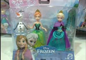  Frozen mini boneka