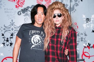  Gaga at V Magazine Party in NYC (Sept. 7)