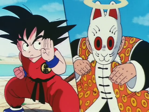  Goku VS Grandpa Gohan