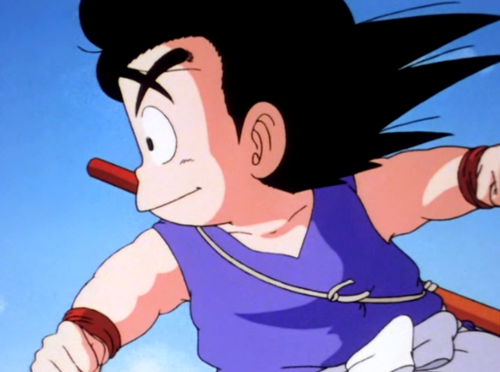 Goku on the Flying Nimbus