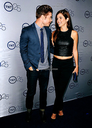  Josh Henderson and Julie Gonzalo at TNT's 25th Anniversary