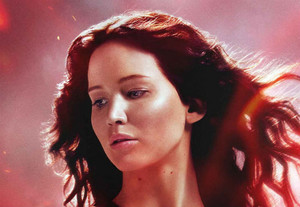  Katniss-Catching آگ کے, آگ
