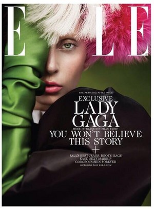  Lady Gaga for Elle Magazine par Ruth Hogben