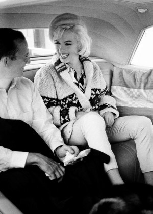  Marilyn Monroe and Wally Cox, 1962.