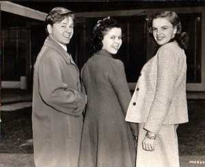 Mickey Rooney, Shirley Temple, Judy Garland