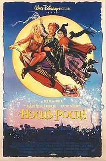  Movie Poster For The 1993 Disney Film, "Hous Pocus"