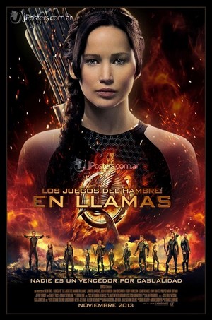  New international poster for The Hunger Games: Catching feuer