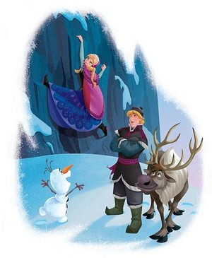  Official アナと雪の女王 Illustration