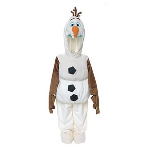 Olaf costume door Disney Store