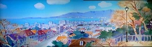  Panorama of Saint Tail's nyumbani town.