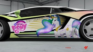  Ponies With Cool Cars