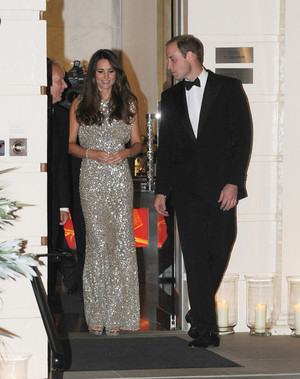  Prince William and Kate Middleton leave the Tusk Trust Awards in Londres