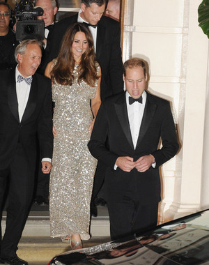  Prince William and Kate Middleton leave the Tusk Trust Awards in ロンドン