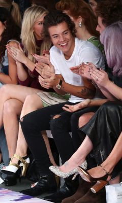  September 14th - Harry Styles attends the House of Holland Show at 런던 Fashion Week