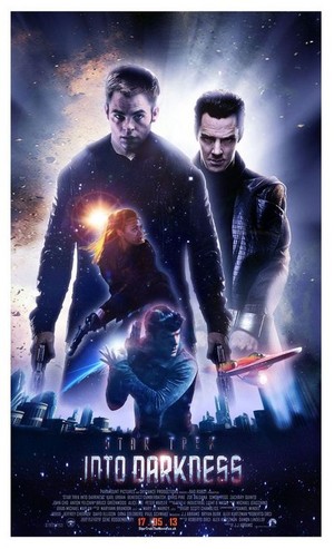 별, 스타 Trek: Into Darkness Poster