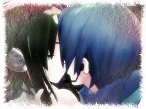  gumi and kaito kiss