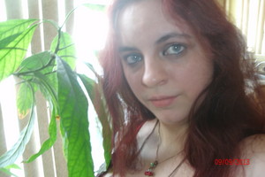  me Показ off my red hair :D