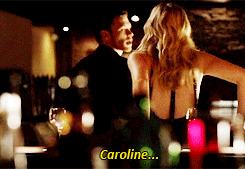  “Caroline, you're beautiful. But if 你 don't stop talking, I'll kill you."