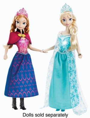  Anna and Elsa poupées