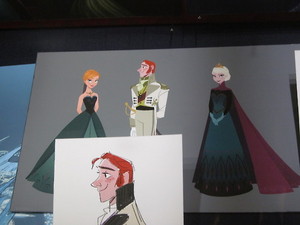 Anna and Elsa Concept Art