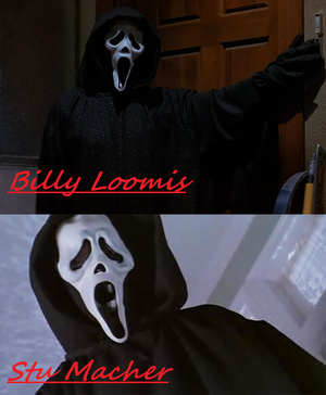  Billy & Stu as ghostface
